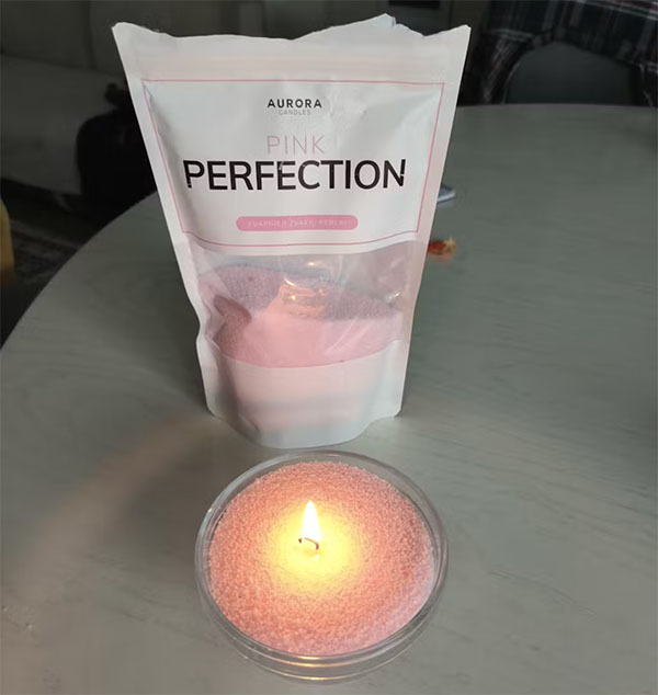 PINK PERFECTION žvakių perlai